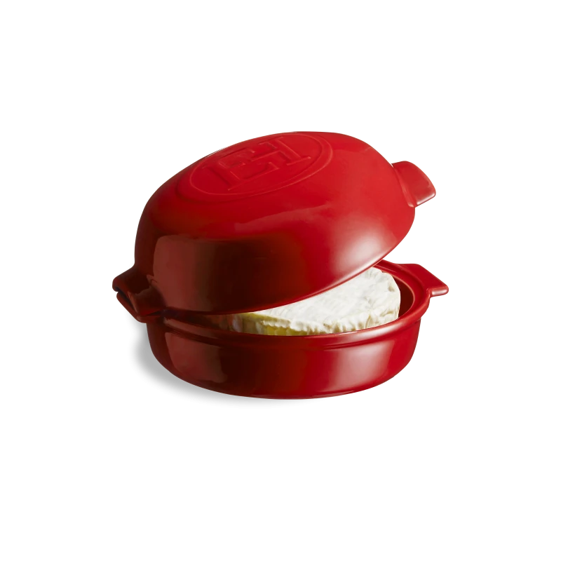 Cheese Baker Dia 0.5L - Emile Henry Grand Cru - Rouge - Emile Henry - Service à fondue - 91348417 - La Guilde Culinaire