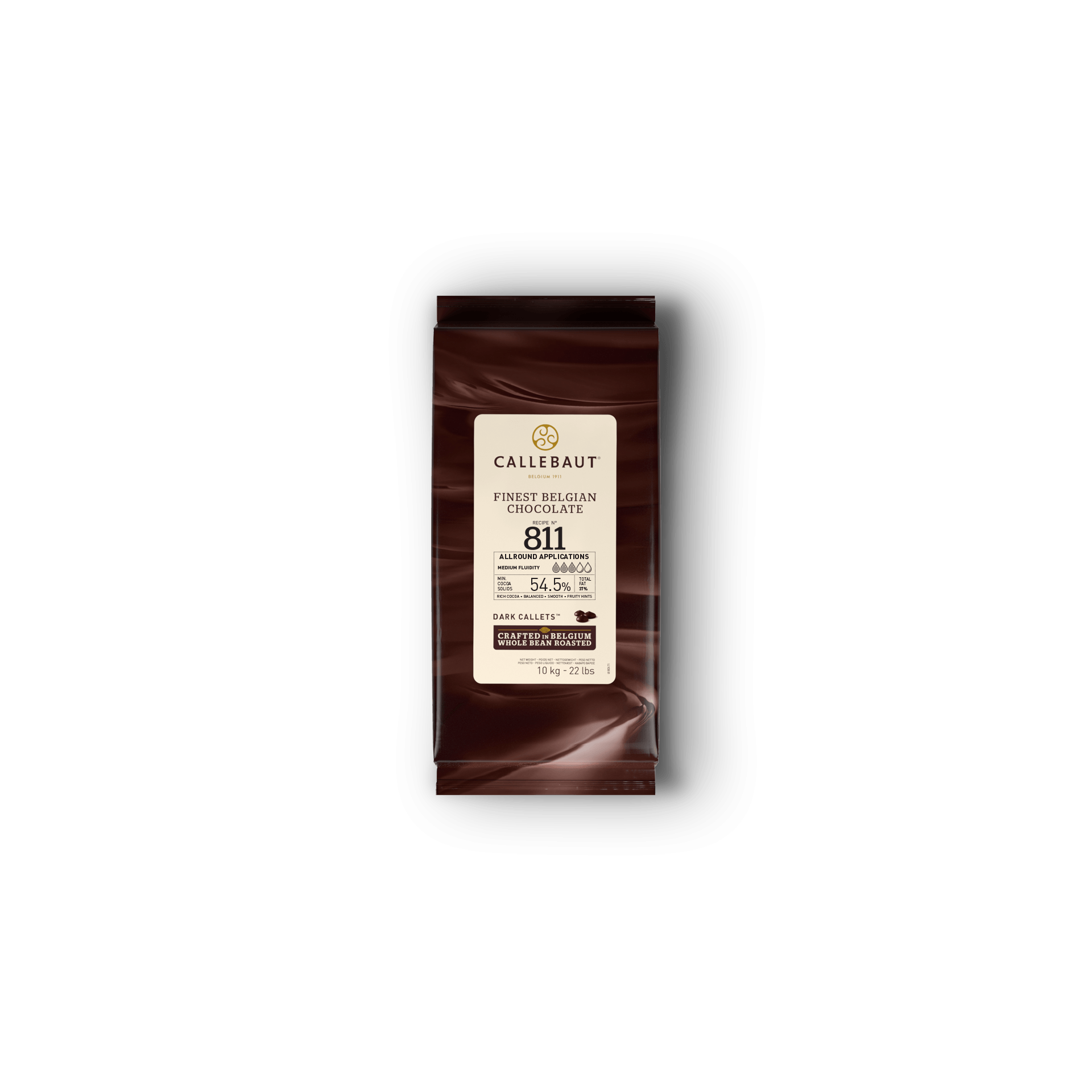 Chocolat Noir semi-sucré 54.5% - Callebaut 811NV - Callebaut - Chocolat au lait - - La Guilde Culinaire