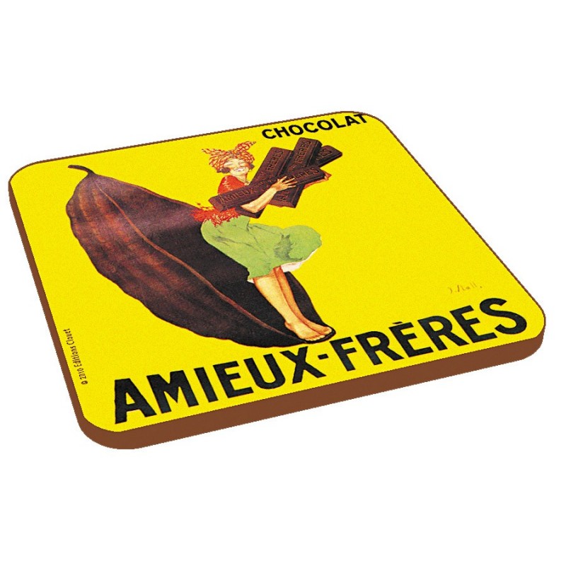 6 dessous de verres Thèmes Chocolats - Editions Clouet - Dessous de verre - - La Guilde Culinaire