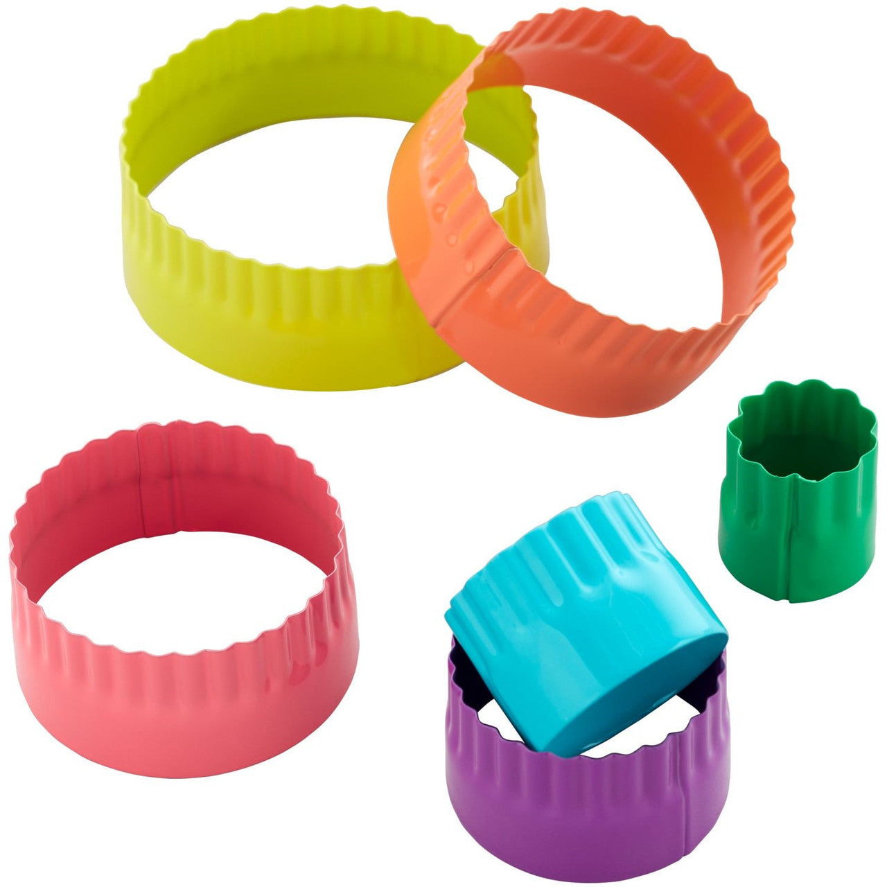 Ensemble de découpes rondes pour fondant, 6 pièces - Wilton - Emporte-pièce - - La Guilde Culinaire