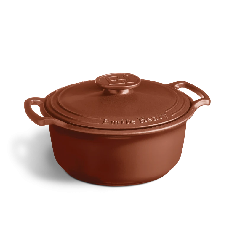 Cocotte Sublime 4.2L - Emile Henry ! Sienne - Emile Henry - Cocotte - 91144740 - La Guilde Culinaire