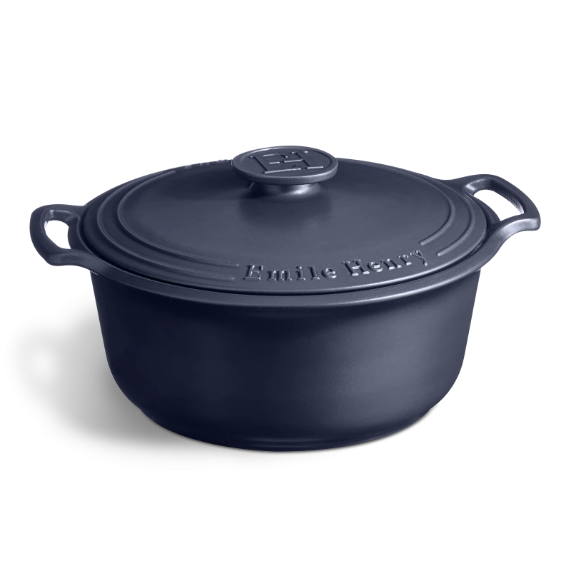 Cocotte Sublime 7.1L - Emile Henry ! Indigo - Emile Henry - Cocotte - 91664770 - La Guilde Culinaire