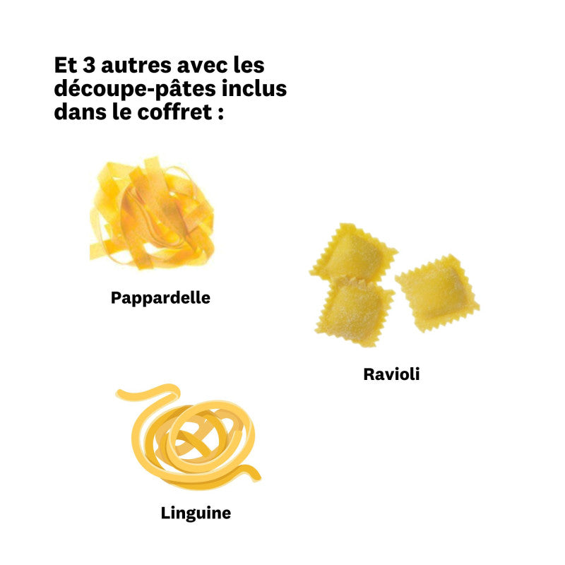 Coffret Machine à Pâtes Multipast+ - Marcato Design - Machine à pâte - - La Guilde Culinaire