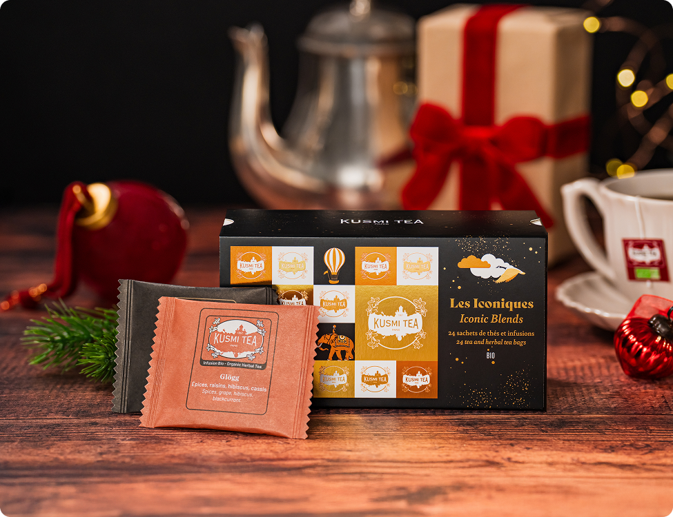 Coffret Les Iconiques Bio - Kusmi Tea - Thé et infusion - - La Guilde Culinaire