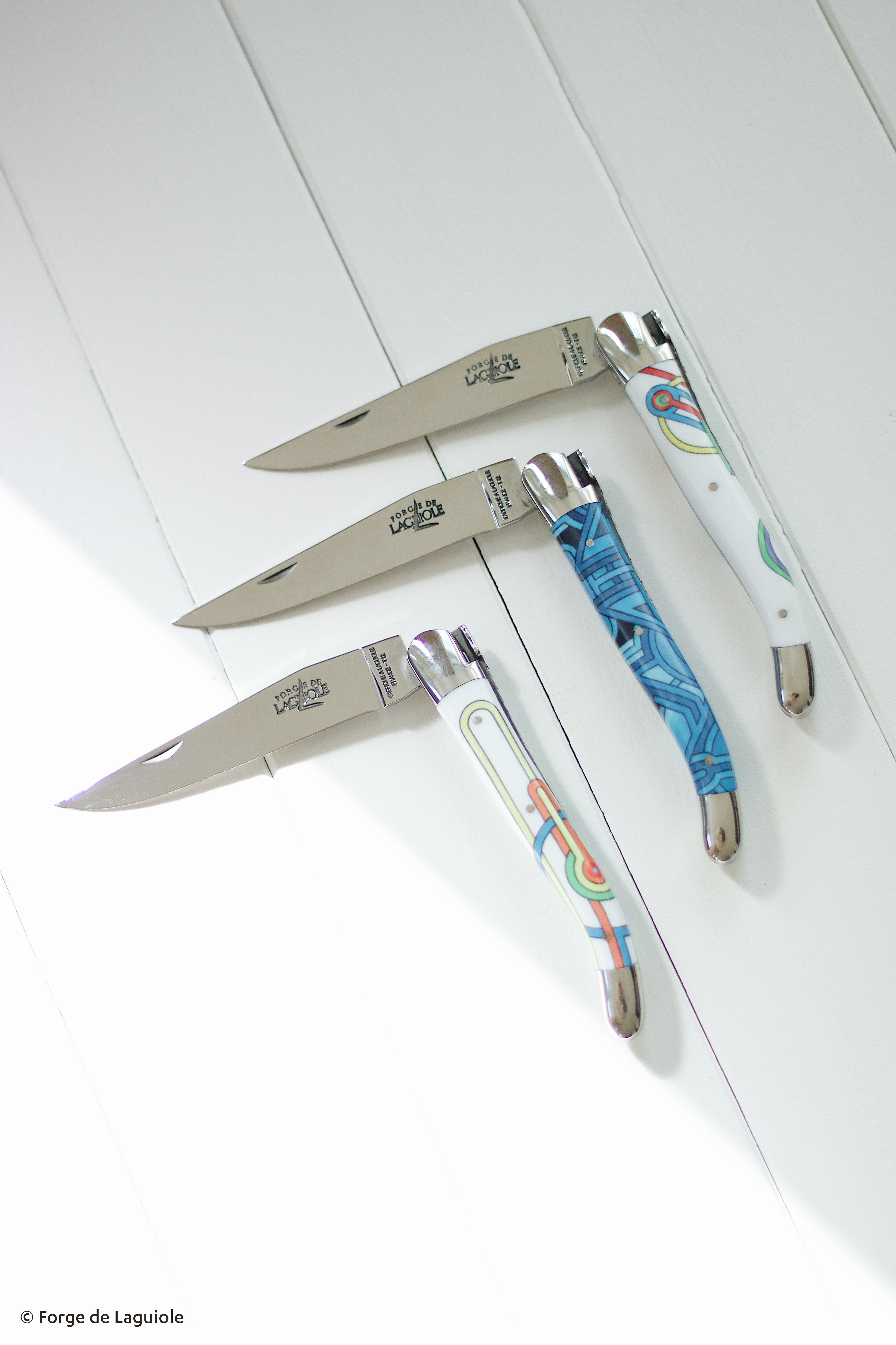 Couteau pliant 11 cm, mitres inox brillant, Seize Happywallmaker – Laguiole - Laguiole - Couteau de poche - - La Guilde Culinaire