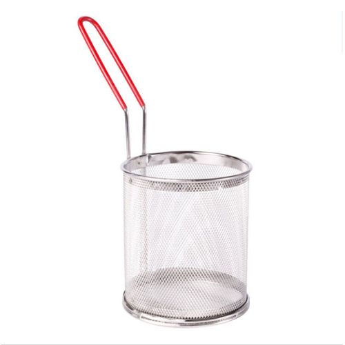 Panier à pâtes rond en acier inoxydable 6,5″ x 7″ - Omcan - Outils pour pâte - - La Guilde Culinaire
