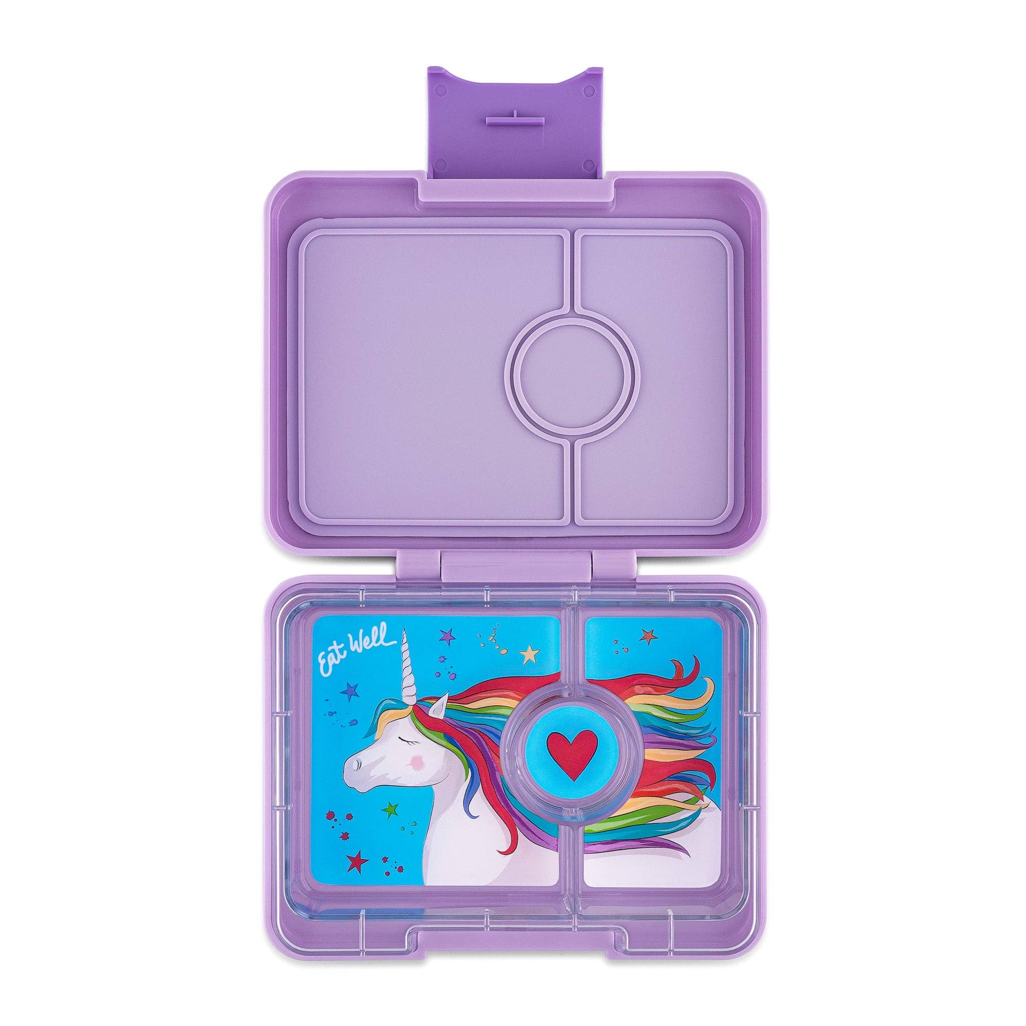 Yumbox Snack - Boîte à Lunch Bento de Petite Taille Unicorn Lavande Purple - Yumbox - Boîte à repas - LPSN202409U - La Guilde Culinaire