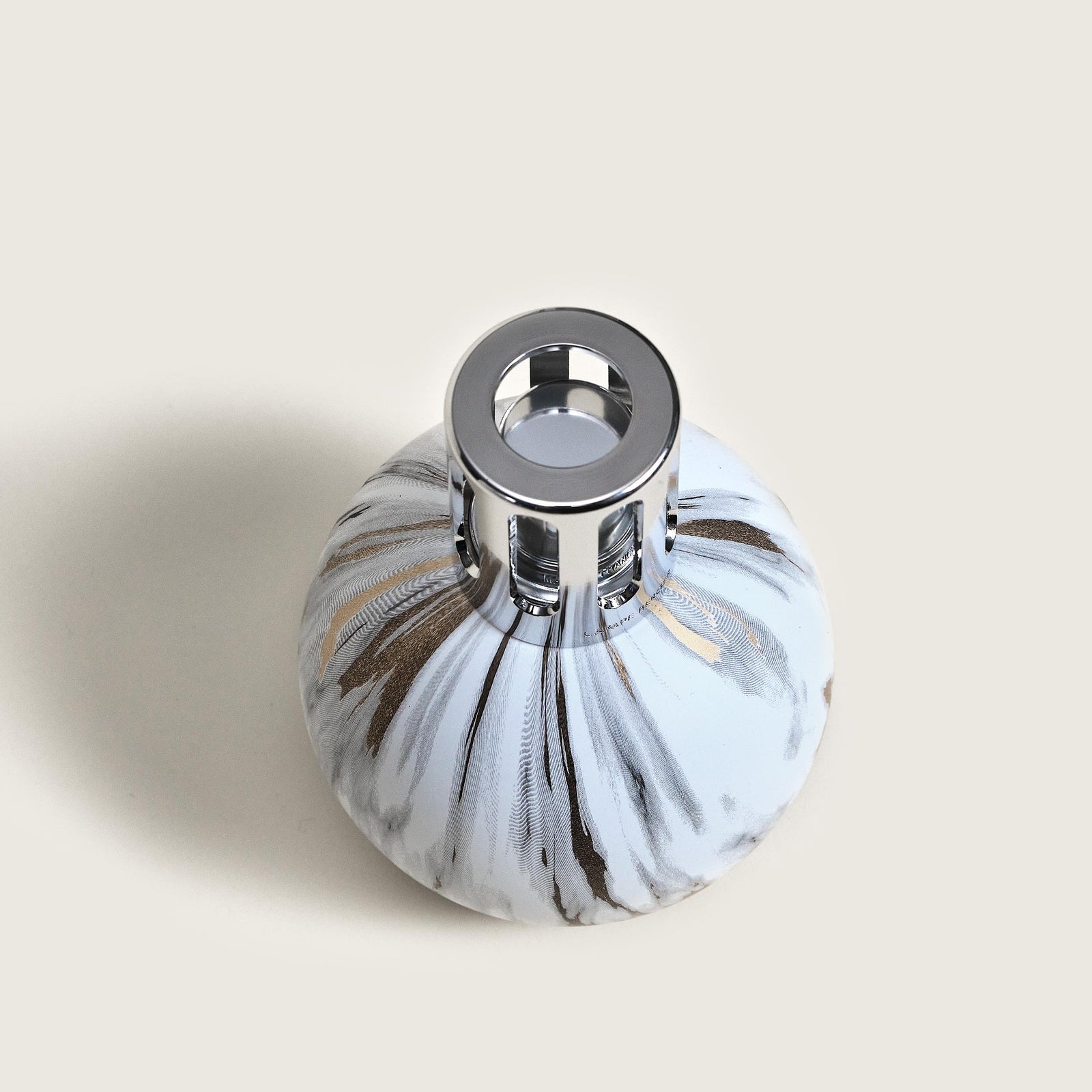 Lampe Berger MARBLE BLANC - Maison Berger Paris - Lampe Berger - - La Guilde Culinaire