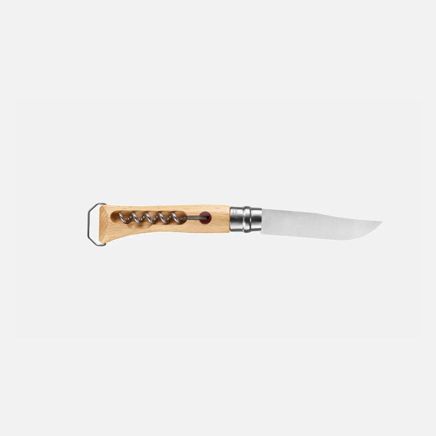 Opinel - N°10 Tire-Bouchon Décapsuleur - Opinel - Couteau de poche - - La Guilde Culinaire