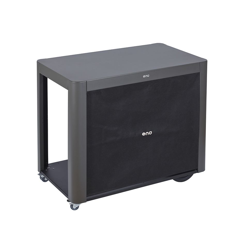 Chariot Achille Rideau ENO ! Gris Cargo - ENO - Chariots plancha - DAS270 - La Guilde Culinaire