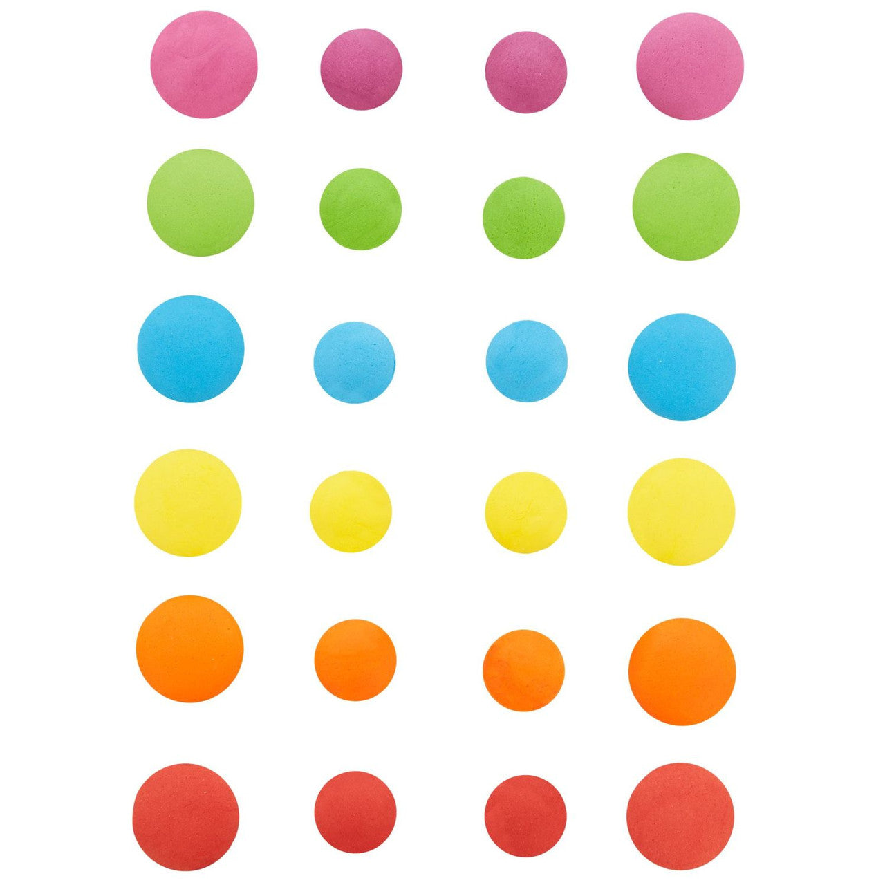 Décorations en glaçage royal - Pois, paquet de 24 - Wilton - Décors sucrés - - La Guilde Culinaire