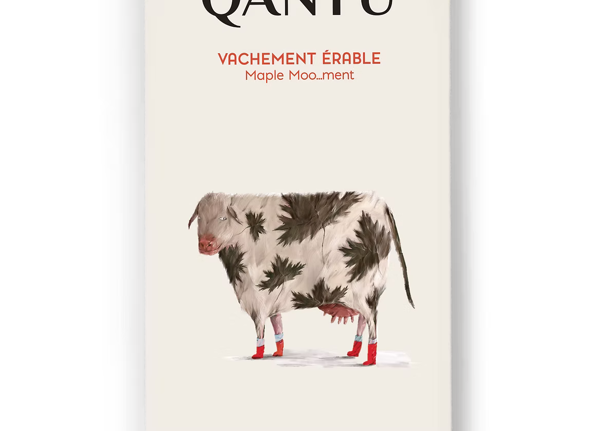 Chocolat au lait Vachement érable 55%