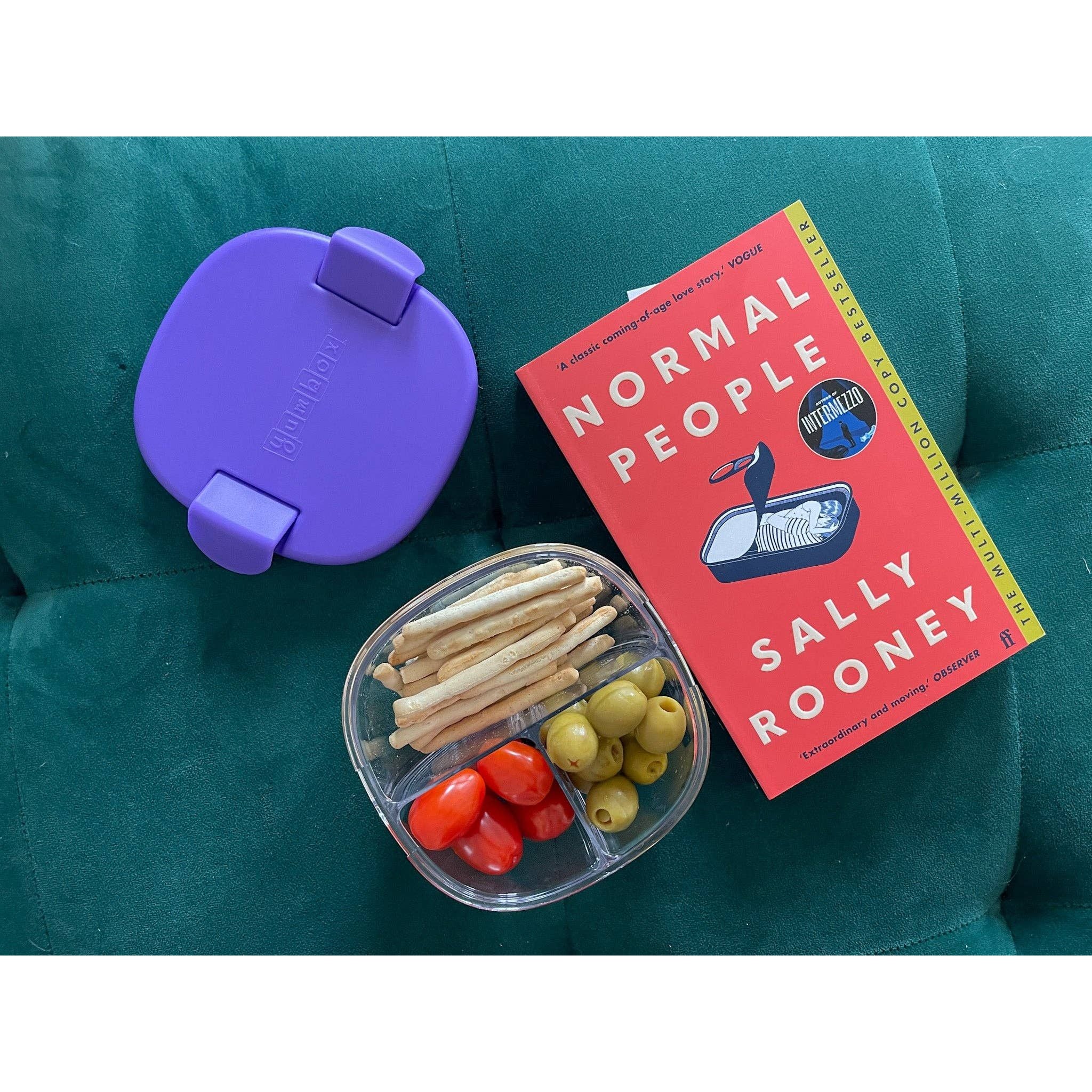 Bol à collations compact et étanche à 3 compartiments - Yumbox - Boîte à repas - - La Guilde Culinaire