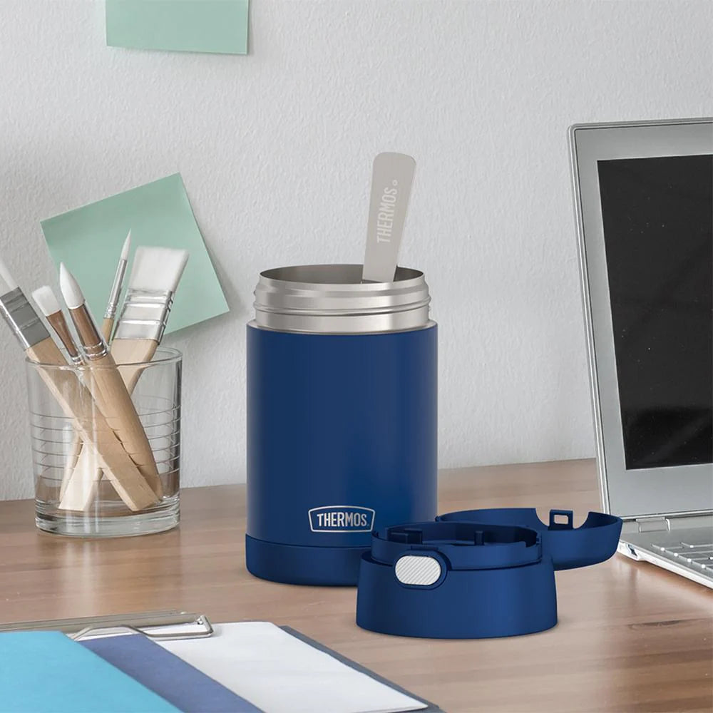 Contenant alimentaire Funtainer avec cuillère 470 ml (16 oz) - Thermos - Contenant pour aliment - - La Guilde Culinaire