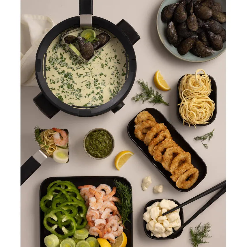 Ensemble de vaisselle pour Fondussimo Evolution 3-en-1 - Fondussimo - Service à fondue - - La Guilde Culinaire