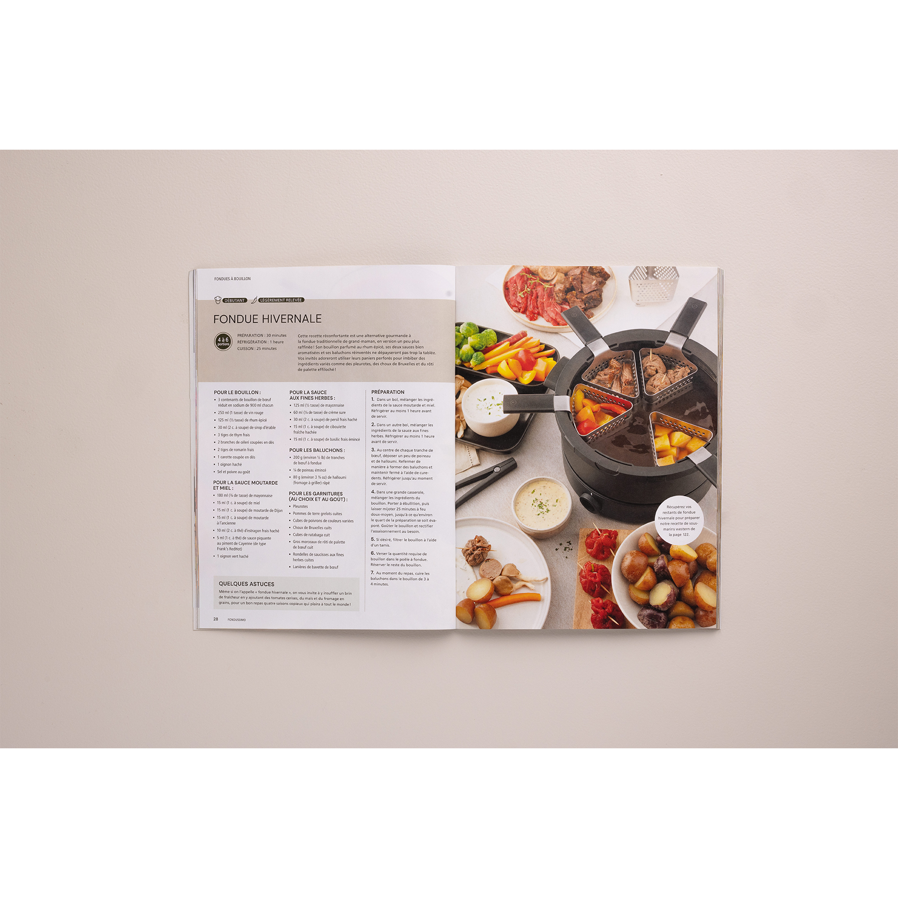 Magazine Fondussimo NOUVEAU - Fondussimo - Livre de cuisine - - La Guilde Culinaire