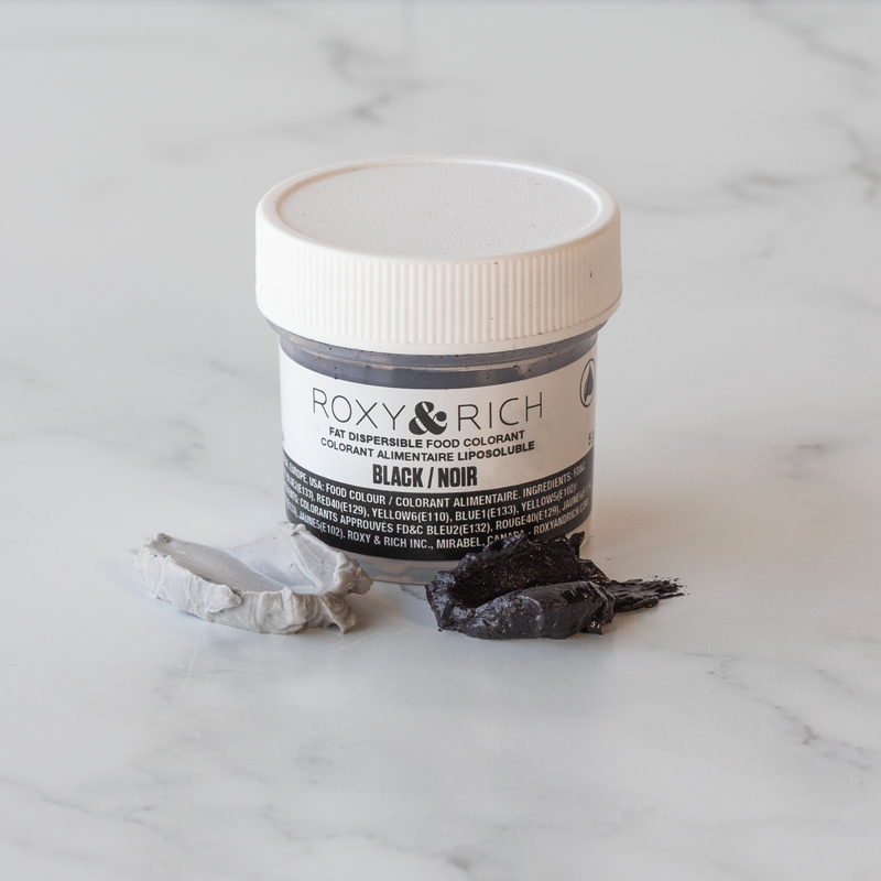 Colorant Alimentaire Liposoluble Noir - Roxy & Rich - Colorant alimentaire liposoluble - - La Guilde Culinaire