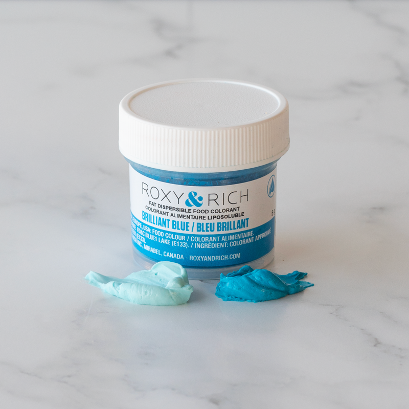 Colorant Alimentaire Liposoluble Bleu Brillant - Roxy & Rich - Colorant alimentaire liposoluble - - La Guilde Culinaire