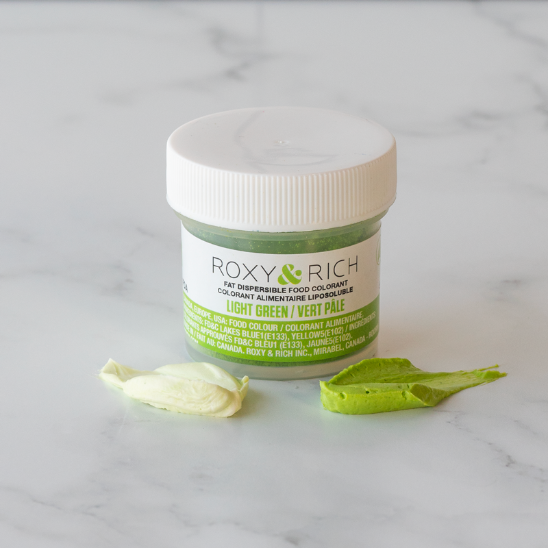 Colorant Alimentaire Liposoluble Vert Pâle - Roxy & Rich - Colorant alimentaire liposoluble - - La Guilde Culinaire