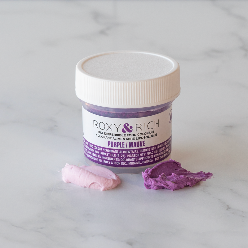 Colorant Alimentaire Liposoluble Mauve - Roxy & Rich - Colorant alimentaire liposoluble - - La Guilde Culinaire
