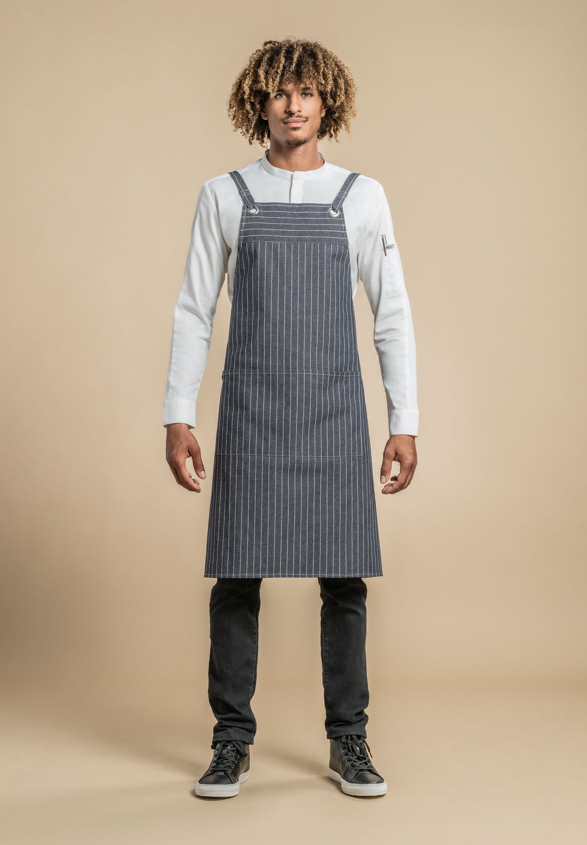 Tablier de cuisine GINGER Denim - Clement Design - Tablier cuisine - - La Guilde Culinaire