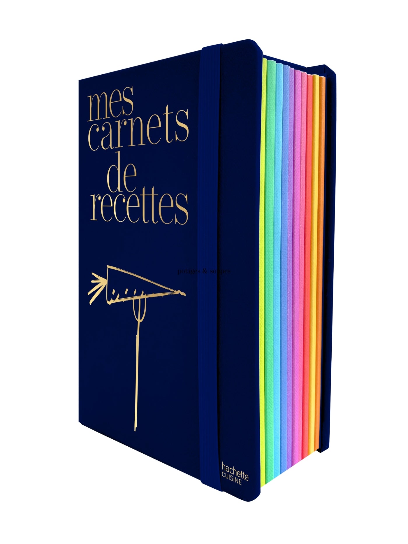 Mes carnets de recettes - Hachette Ed. - Livre de cuisine - - La Guilde Culinaire