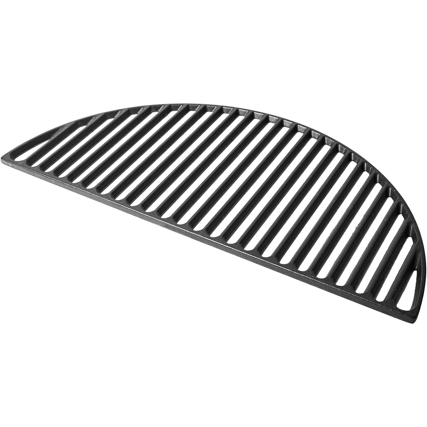Grille de cuisson en demi-lune en fonte - KamadoJoe - Kamado Joe - Grille pour BBQ - - La Guilde Culinaire