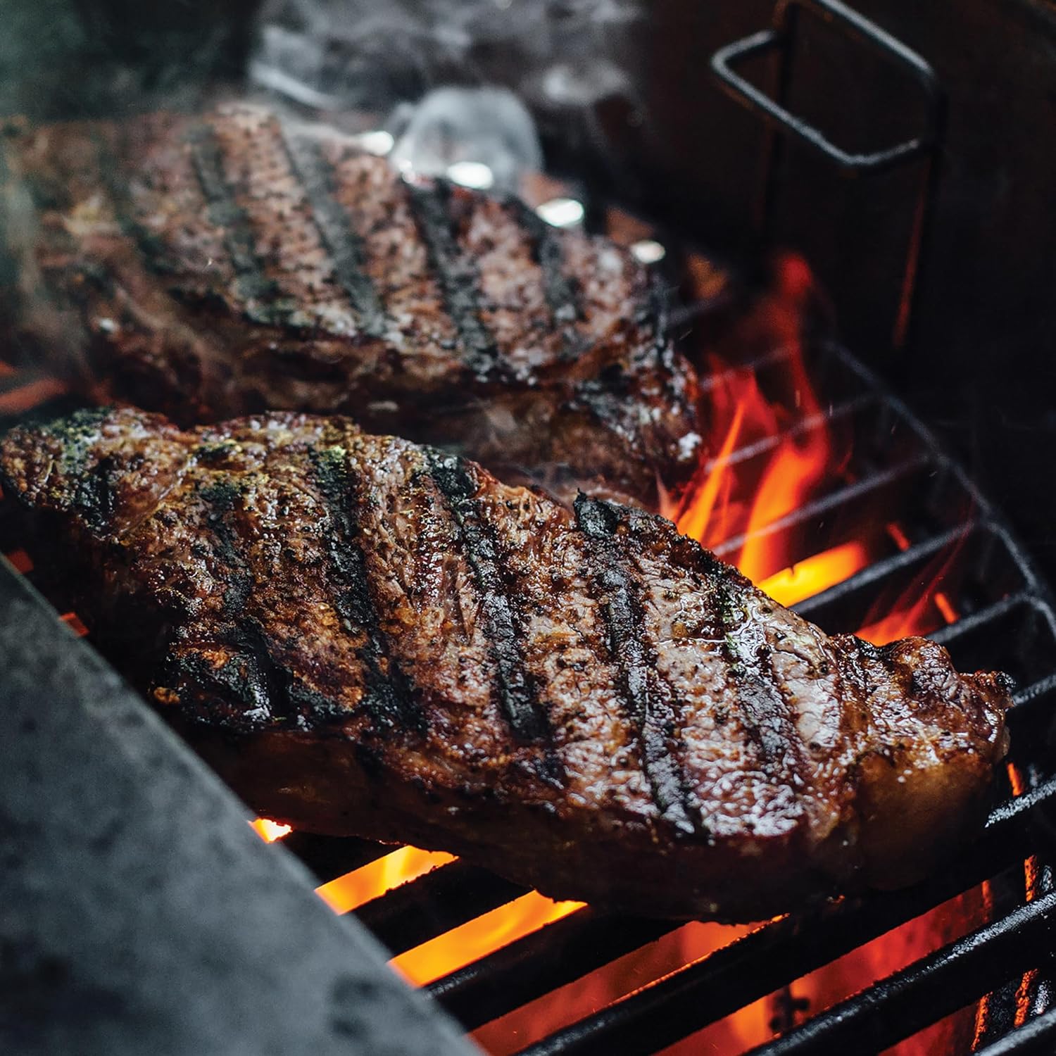 Grille de cuisson en demi-lune en fonte - KamadoJoe - Kamado Joe - Grille pour BBQ - - La Guilde Culinaire