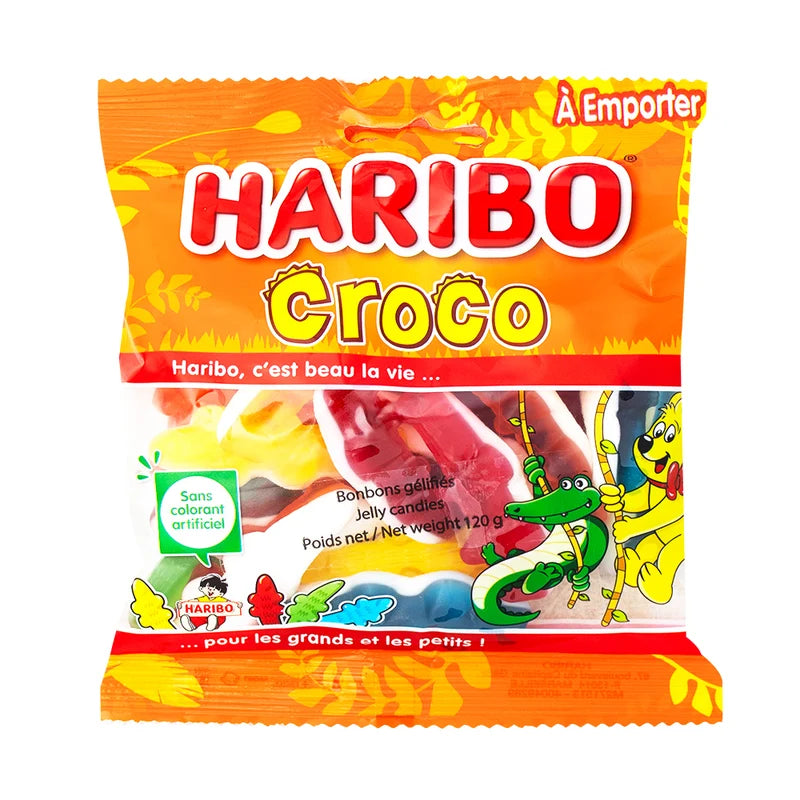 Haribo Croco, sachet 120g