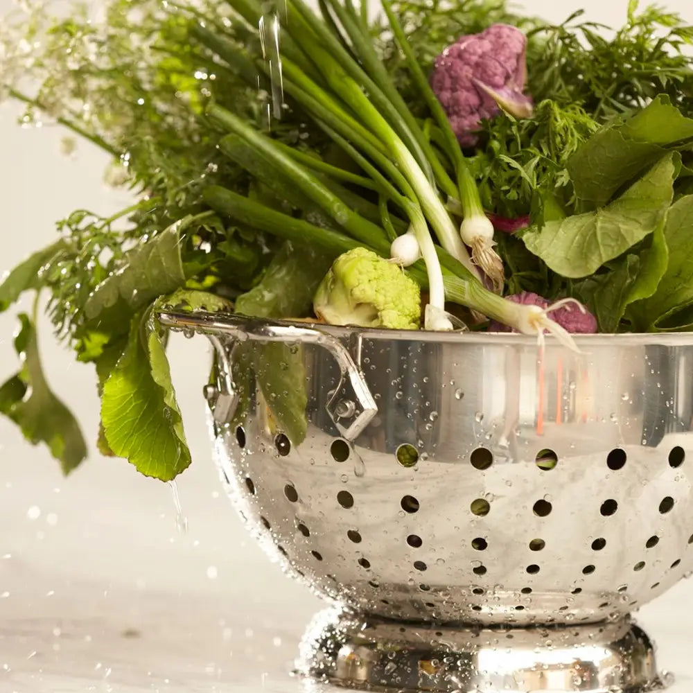 Passoire en acier inoxydable, 3L/ 3qt - All-Clad - Passoire et écumoire - - La Guilde Culinaire