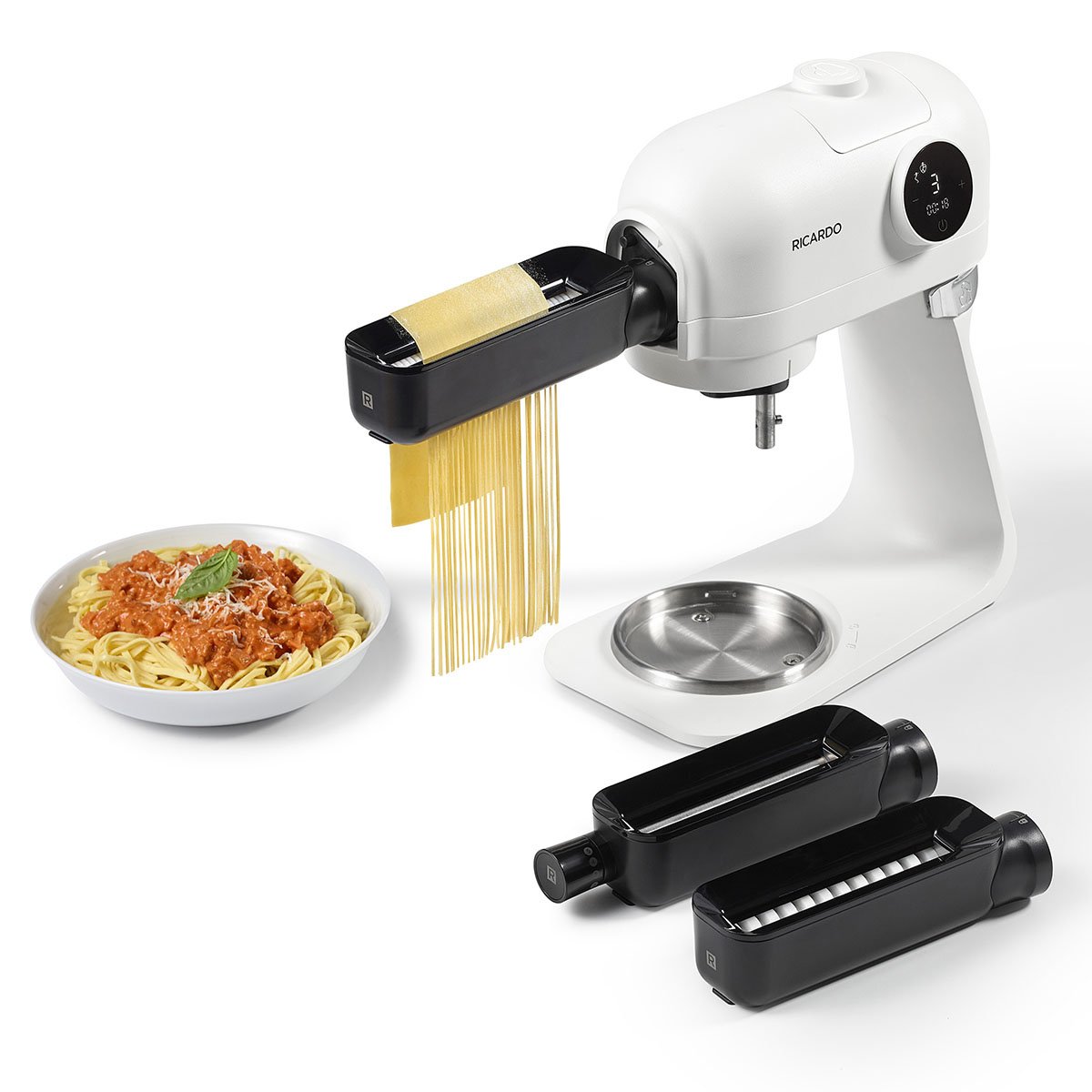 Laminoir et coupe-pâtes pour batteur sur socle RICARDO - Ricardo - Coupe pâte - - La Guilde Culinaire