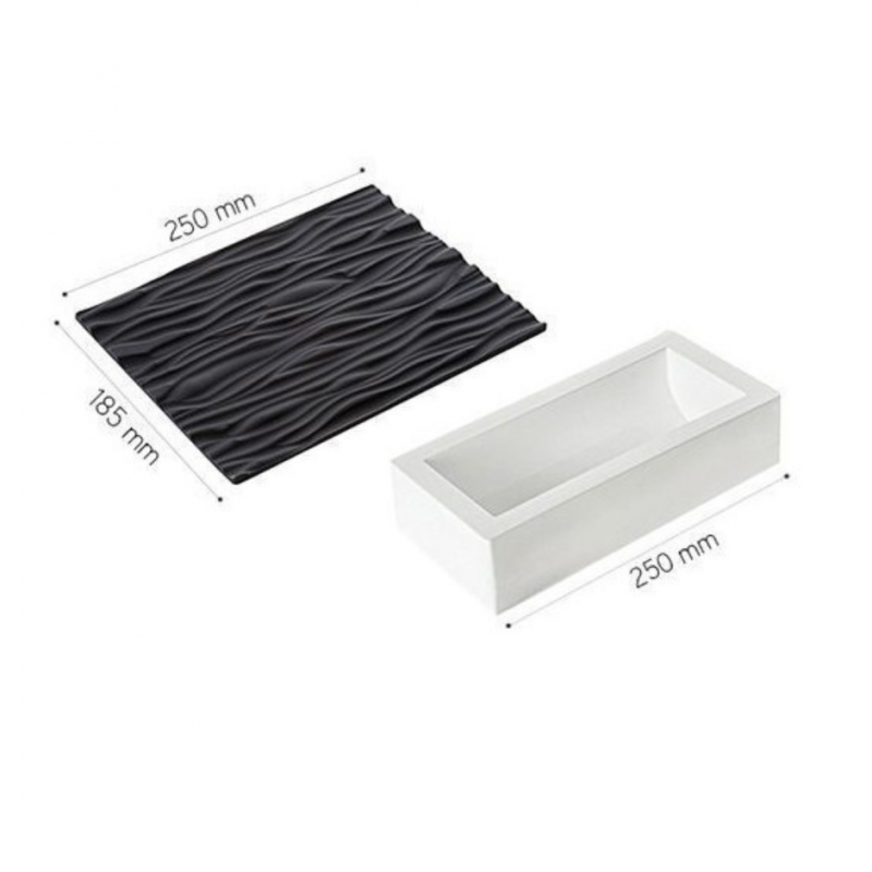 Moule silicone Bûche Magic Wood - SilikoMart - Moule à bûche - - La Guilde Culinaire