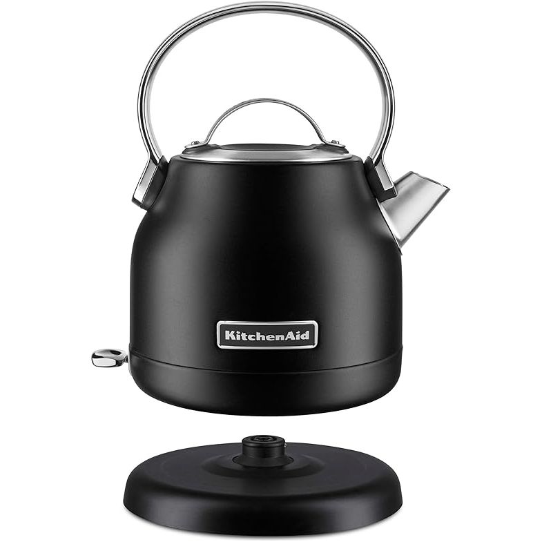 Bouilloire électrique en acier noir mat 1,25L-1.75qt - Kitchenaid - Bouilloire - - La Guilde Culinaire