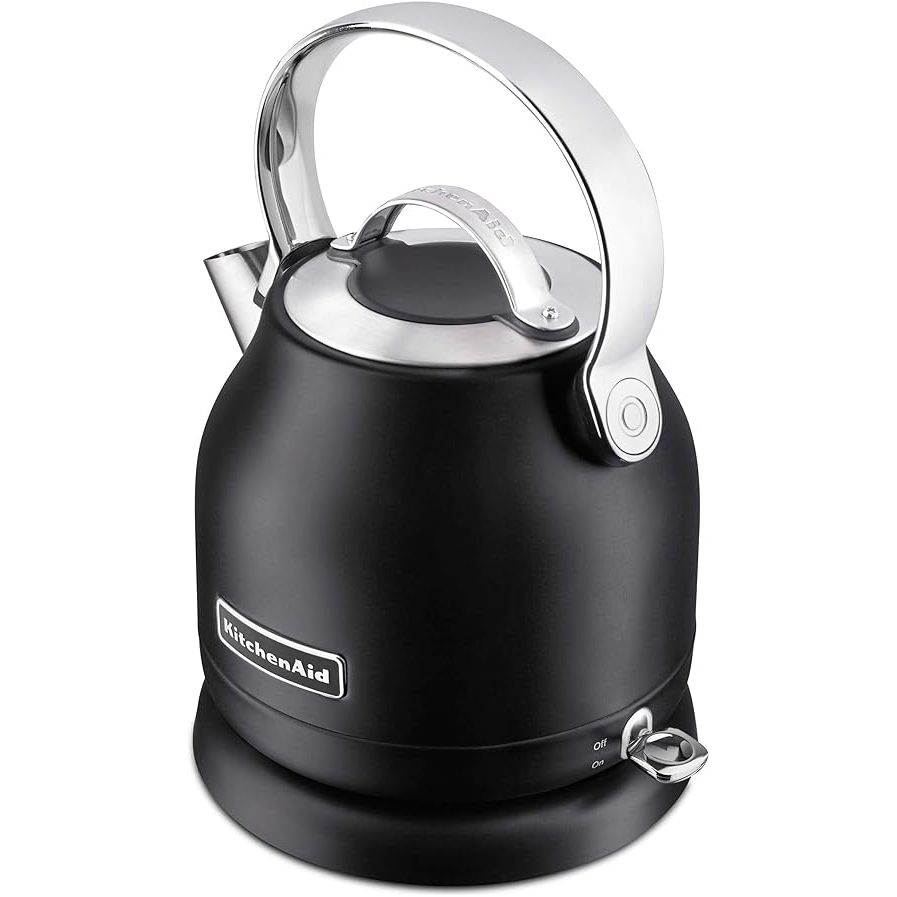 Bouilloire électrique en acier noir mat 1,25L-1.75qt - Kitchenaid - Bouilloire - - La Guilde Culinaire