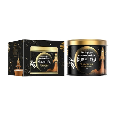 Tsarevna Bio -Thé noir, épices de Noël - Édition Limité - Kusmi Tea - Thé et infusion - - La Guilde Culinaire