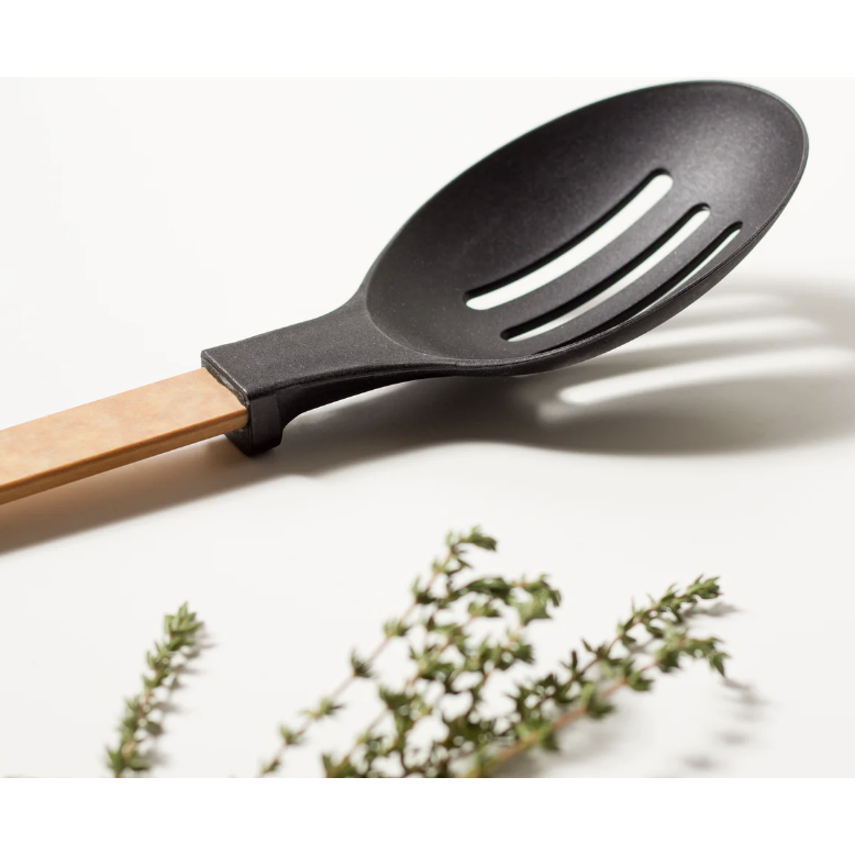 Cuillière Trouée/Natural+Noir 14"(35cm) - Epicurean - Epicurean - Cuillère de service - - La Guilde Culinaire