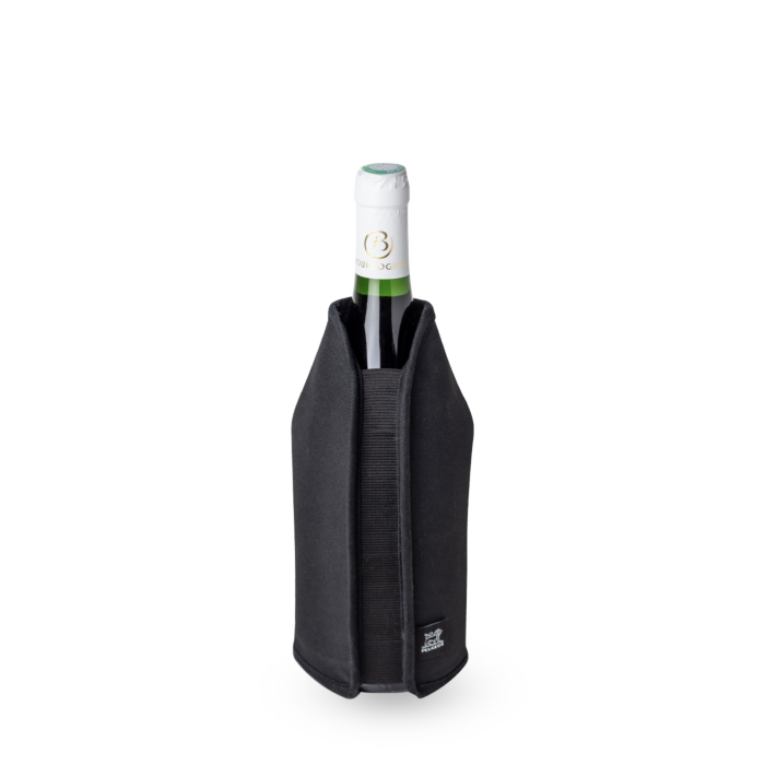 Rafraîchisseur extensible Vins & Champagnes, noir, 23 cm - Peugeot - Pichet et carafe - - La Guilde Culinaire
