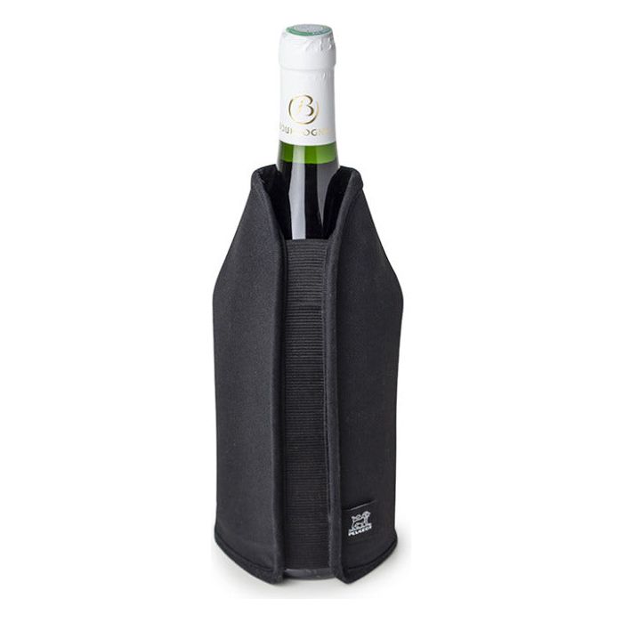 Rafraîchisseur extensible Vins & Champagnes, noir, 23 cm - Peugeot - Pichet et carafe - - La Guilde Culinaire