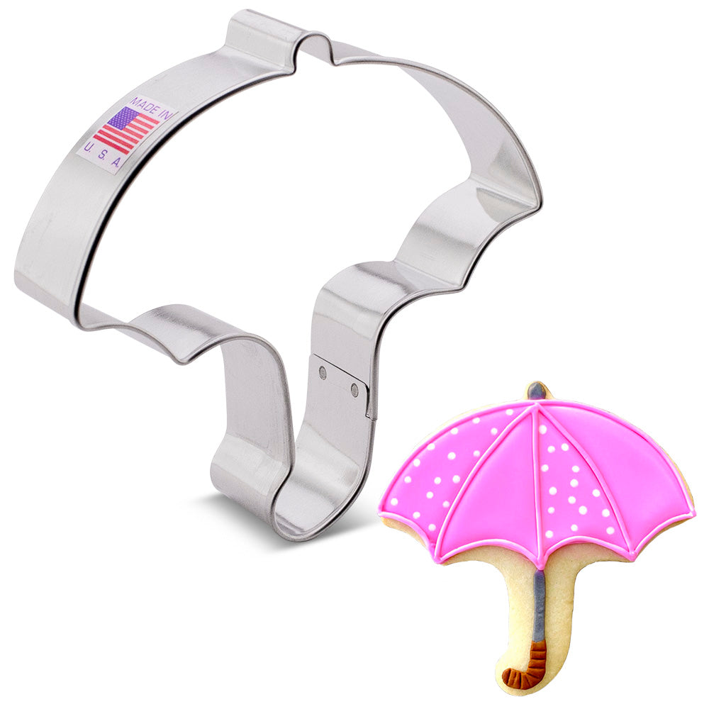 Emporte-pièce parapluie 3.75" x 4" - Ann Clark Cookie Cutters - Emporte-pièce - - La Guilde Culinaire