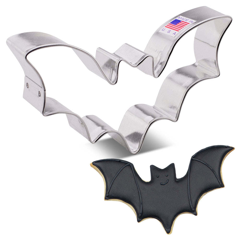 Emporte-pièce chauve-souris d'Halloween , 2.7" x 4.9" - Ann Clark Cookie Cutters - Emporte-pièce - - La Guilde Culinaire