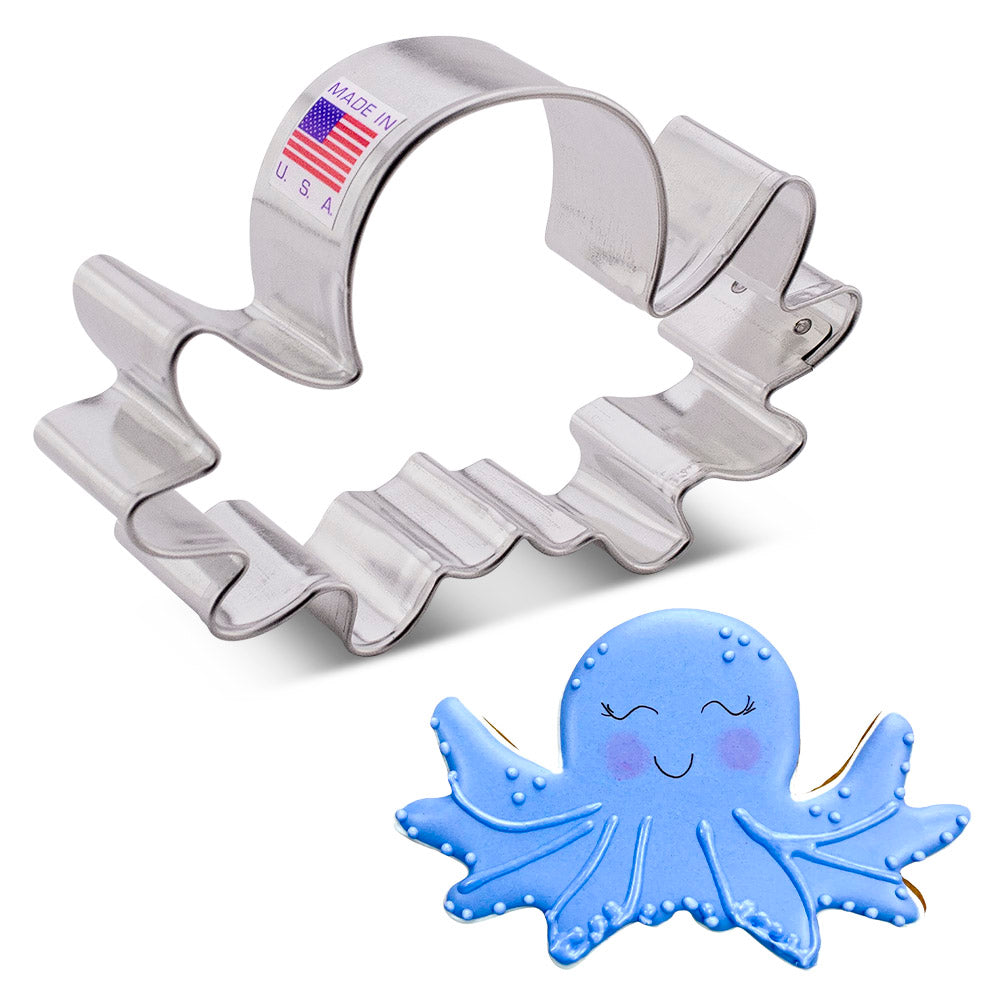 Emporte-pièce pieuvre, 4" - Ann Clark Cookie Cutters - Emporte-pièce - - La Guilde Culinaire