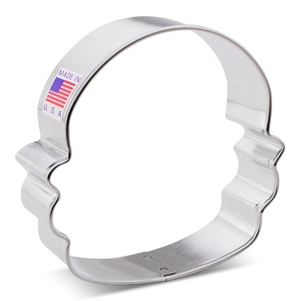 Emporte-pièce pour hamburger 3" x 3.75" - Ann Clark Cookie Cutters - Emporte-pièce - - La Guilde Culinaire