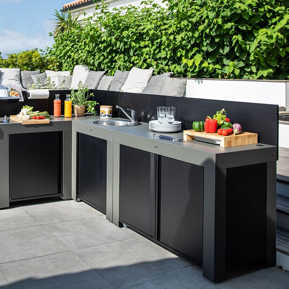 Crédence arrière 60 cm - ENO - Meuble de cuisine extérieur - - La Guilde Culinaire