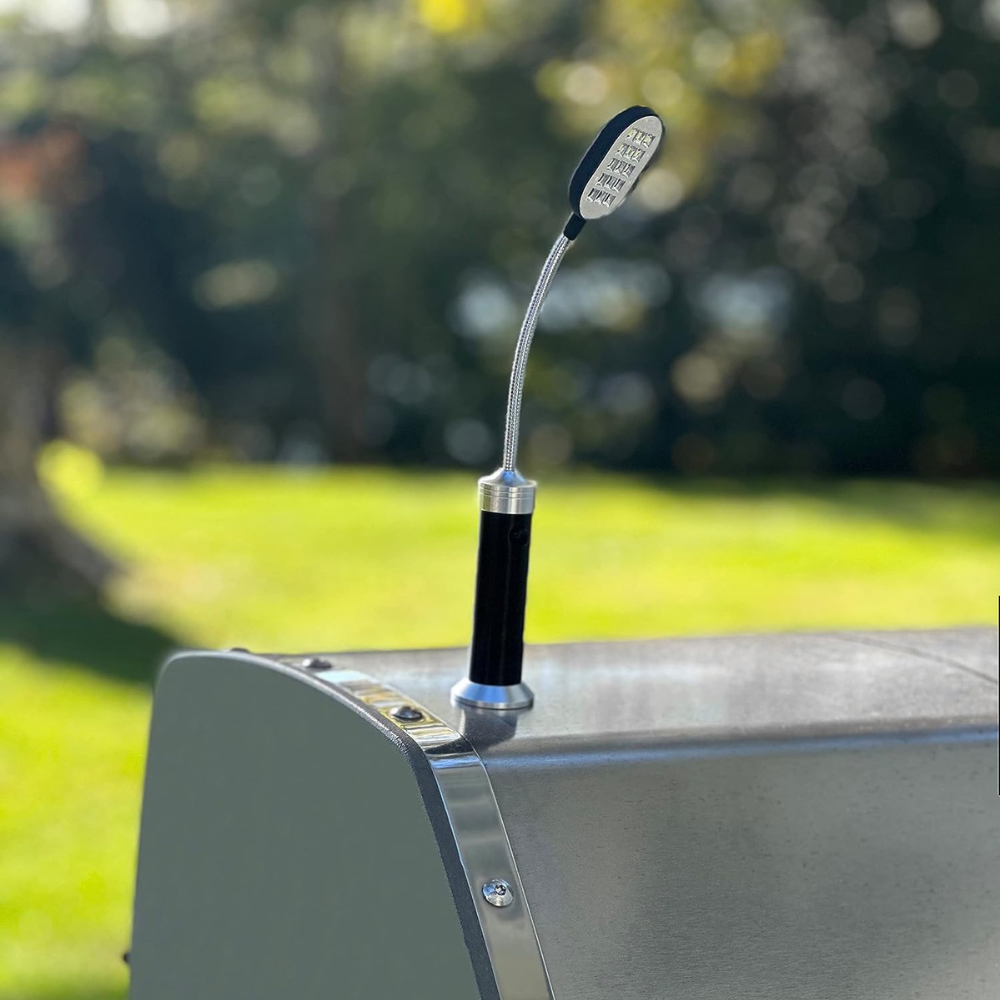 Lampe de gril rotative, argent - Outset - Lampe gril - - La Guilde Culinaire