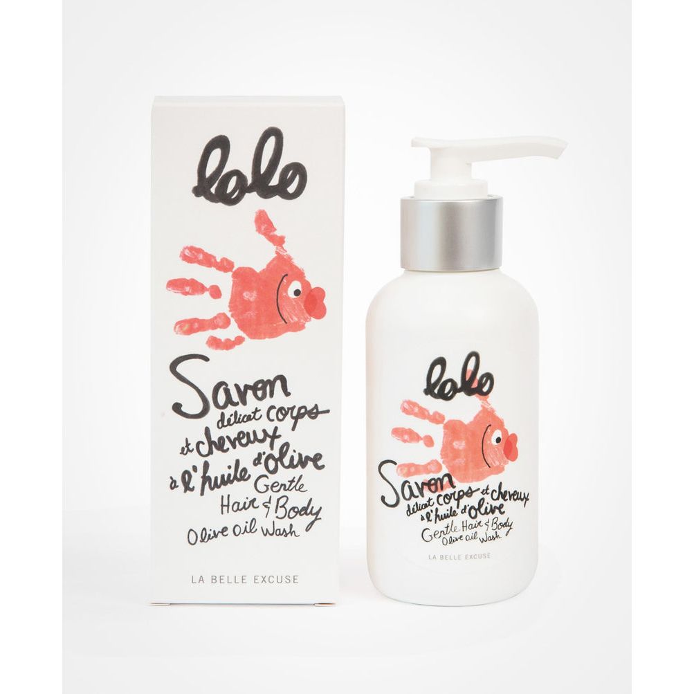 Savon délicat corps et cheveux à l’Huile d’Olive 125 ml - Lolo et Moi - Savon - LO-SCC 125 - La Guilde Culinaire