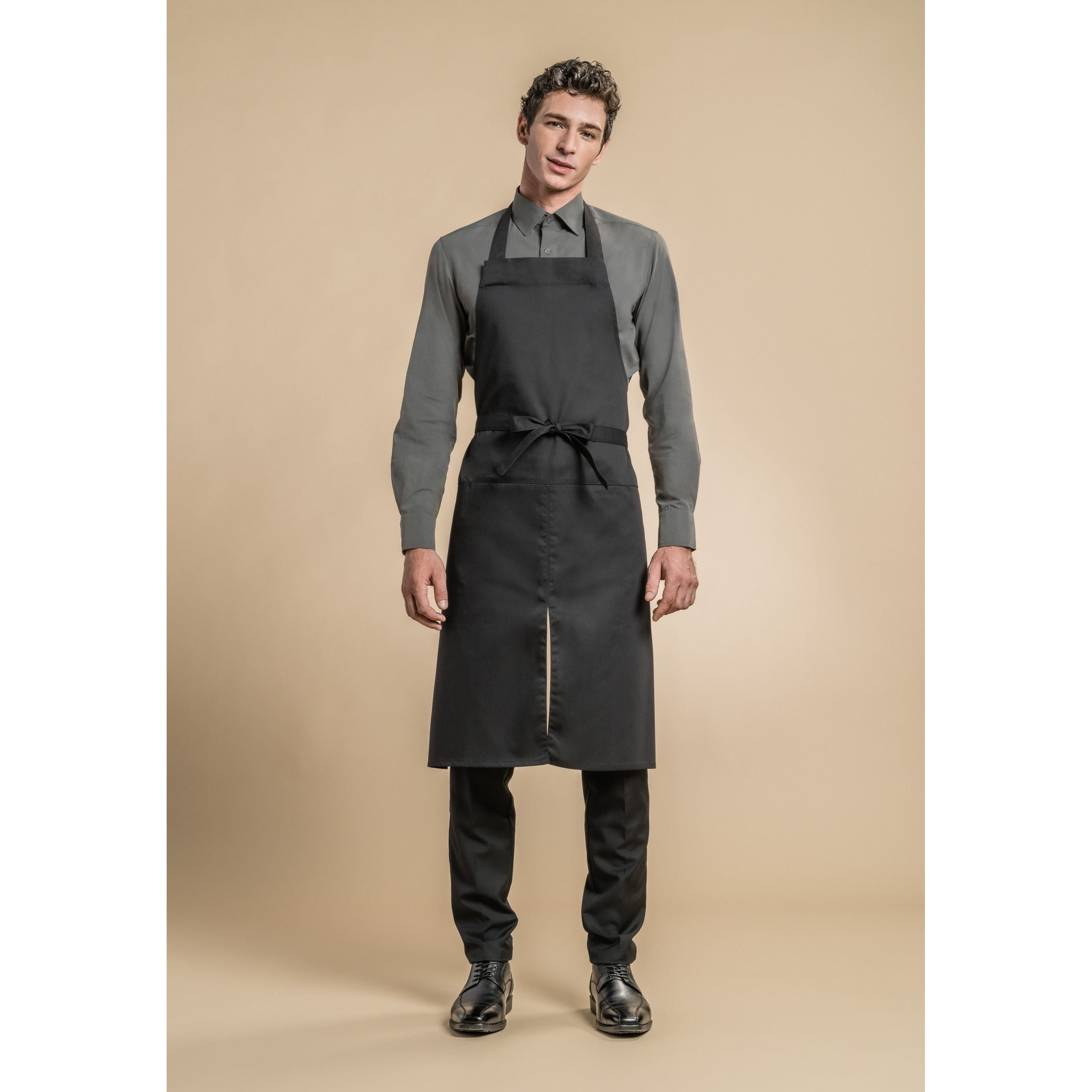 Tablier de service Mioga - Clement Design - Tablier cuisine homme - - La Guilde Culinaire