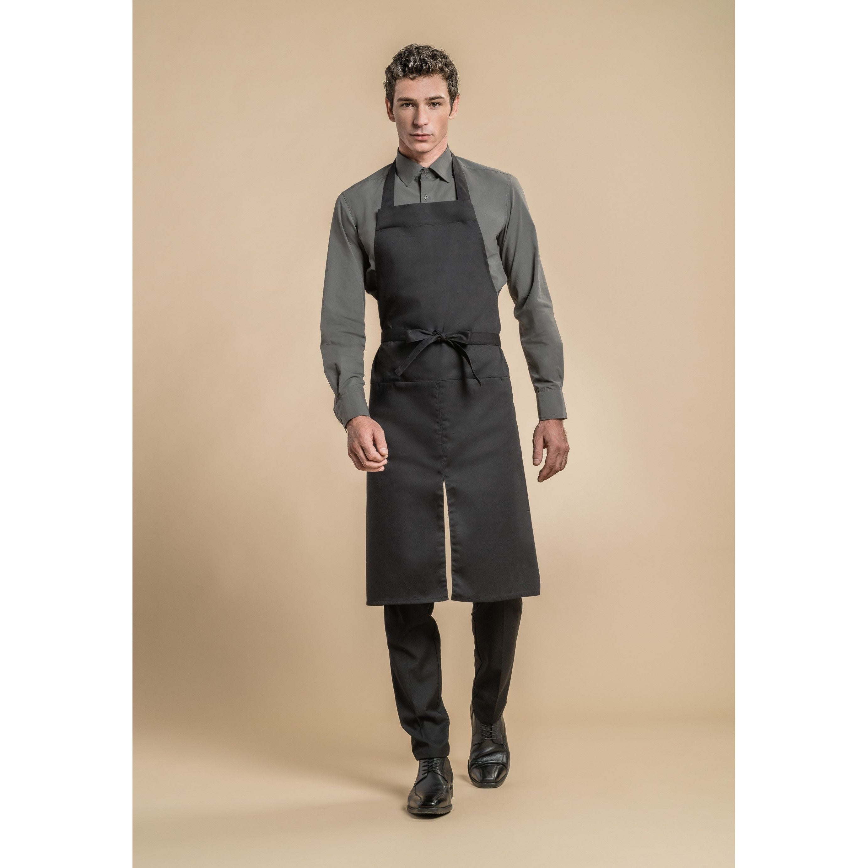 Tablier de service Mioga - Clement Design - Tablier cuisine homme - - La Guilde Culinaire