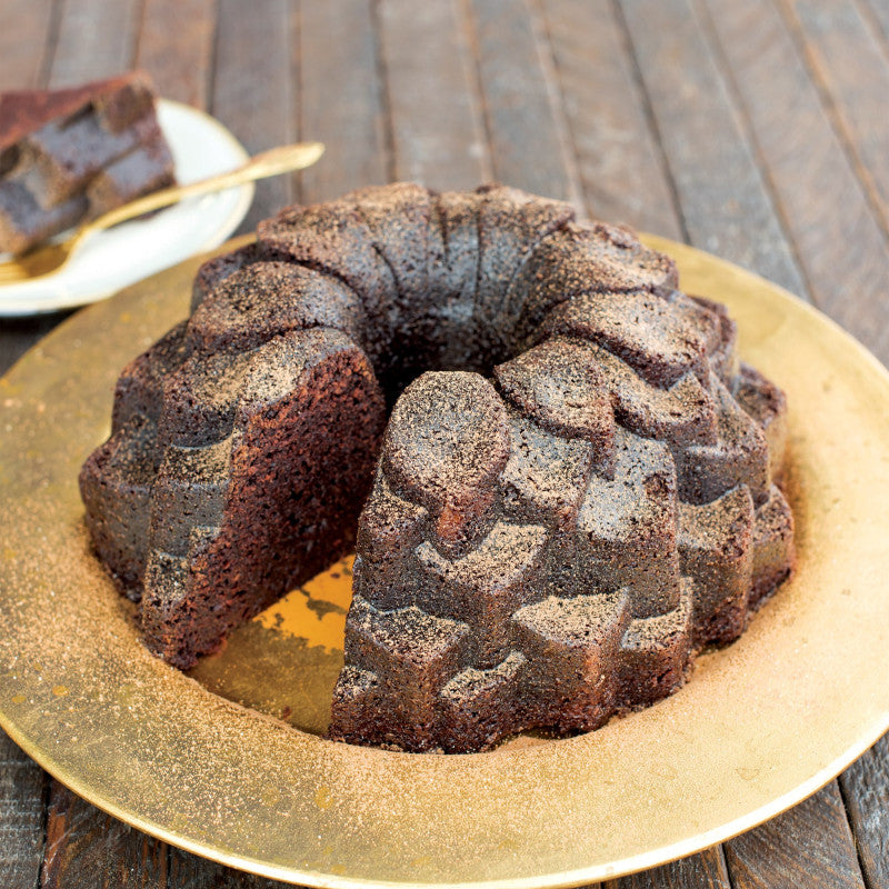 Moule à gâteau Bundt Blossom pétales de fleur Toffee - Nordic Ware - Moule à gâteaux - - La Guilde Culinaire