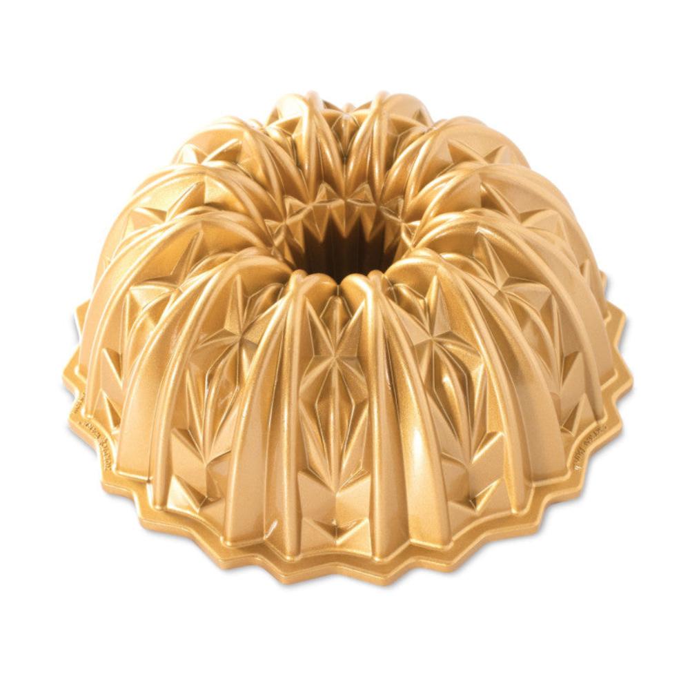 Moule à gâteau Bundt Crystal Gold - Nordic Ware - Moule à gâteaux - - La Guilde Culinaire