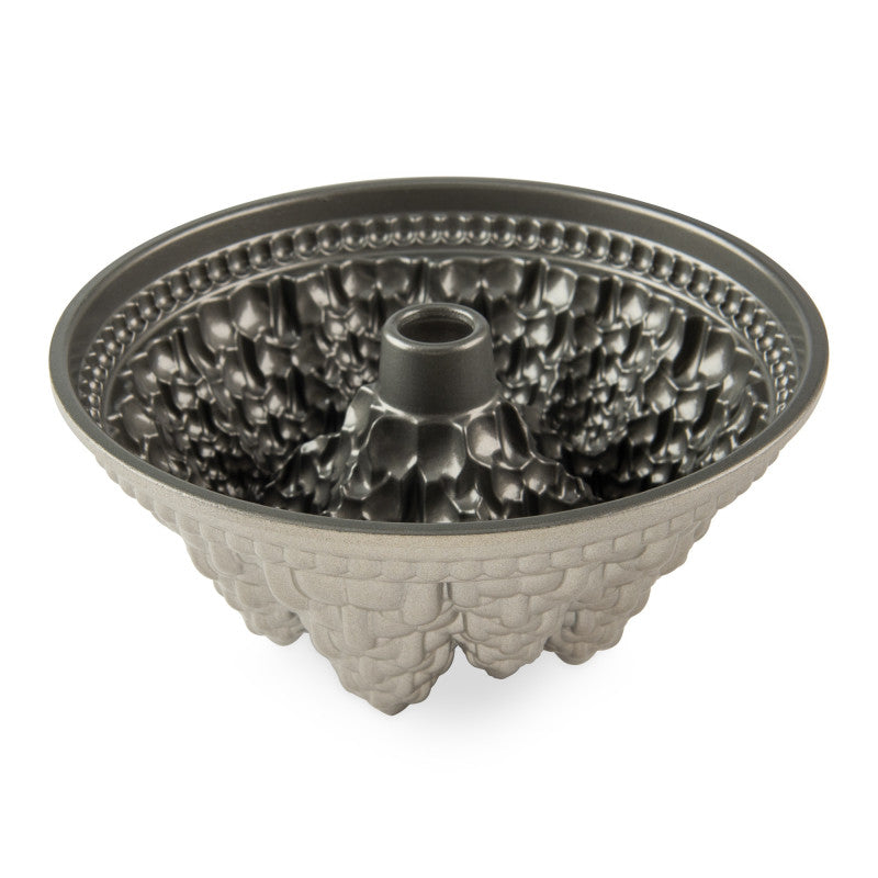 Moule à gâteau Bundt Forêt de sapins Silver - Nordic Ware - Moule à gâteaux - - La Guilde Culinaire
